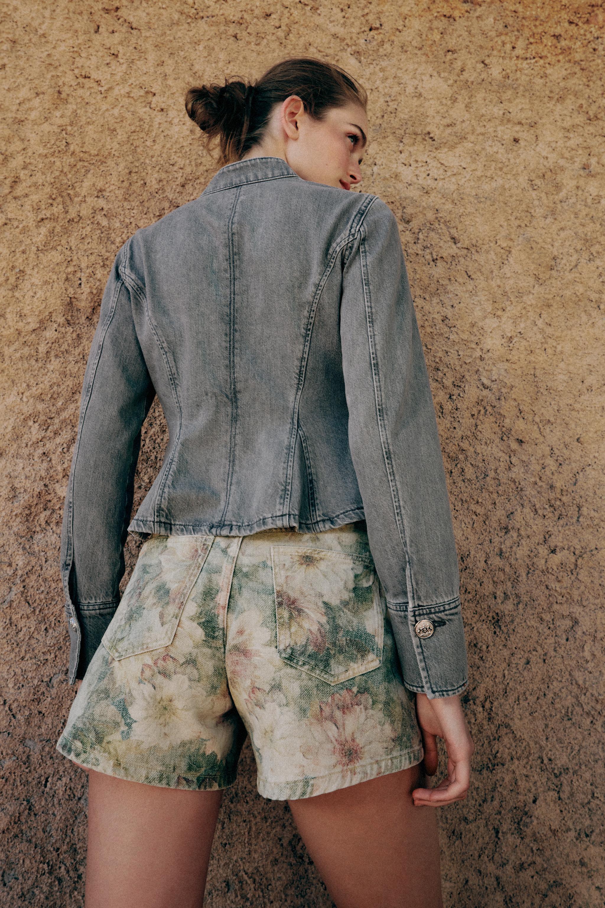 VESTE Z1975 PEPLUM BRANDEBOURGS
